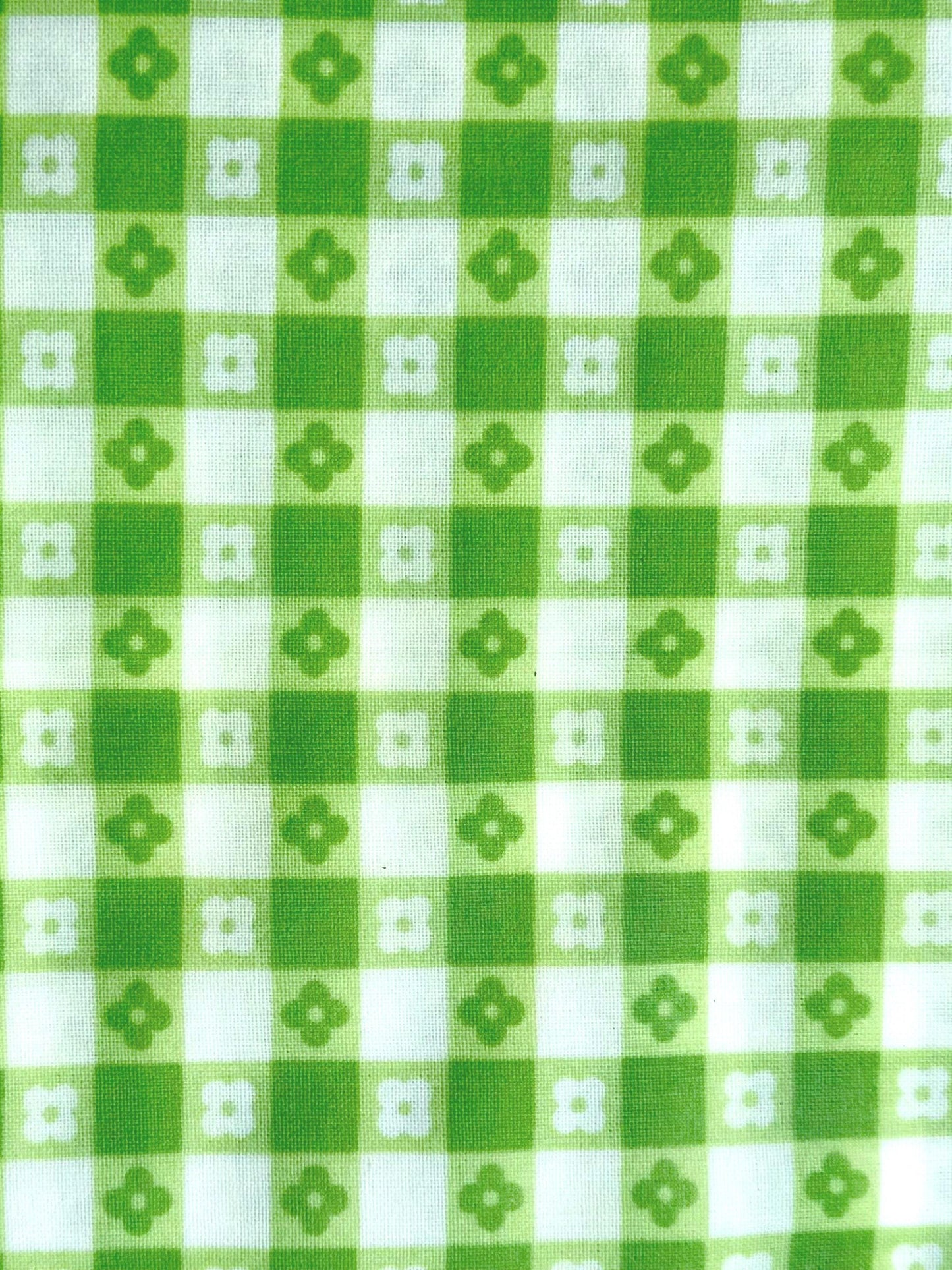 XL Beeswax Bread Bag | Green Patterned Reusable Food Storage